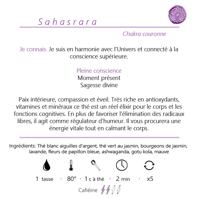 Sahasrara - Chakra couronne